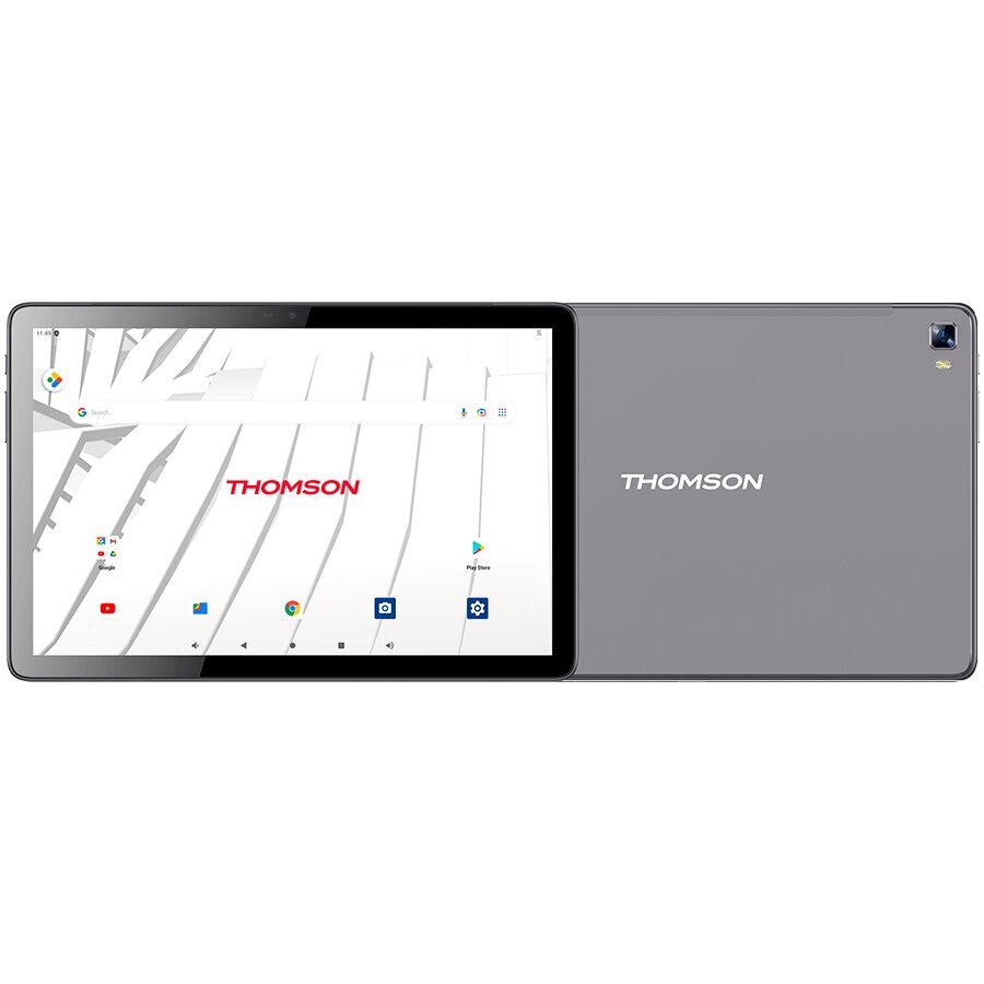 THOMSON TEOX10 LTE, 10,1 tuuman (1920x1200) FHD IPS-näyttö, Octa Core MTK8788, 8 Gt RAM, 128 Gt ROM, 1xNanoSim, 1xMicroSD, 1xUSB3.0 TypeC, 2.0MP etukamera, WiFi 0MPTE, 45G. , BT 5.0, 5000 mAh 3,7 V akku, metalli/hopea, Android 13 hinta ja tiedot | Tabletit | hobbyhall.fi