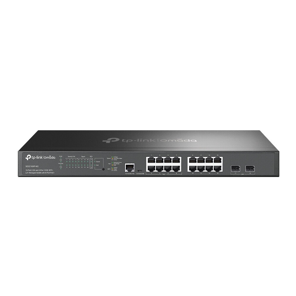 TP-LINK TP-Link Omada 16-porttinen 2.5G ja 2-porttinen 10GE SFP+ L2+ Managed Switch ja 8-porttinen PoE+ hinta ja tiedot | Verkkokytkimet | hobbyhall.fi