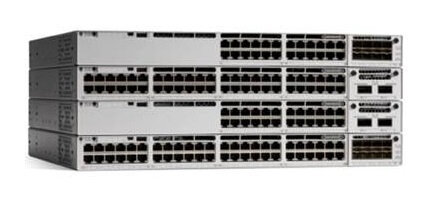 Cisco Cisco Catalyst 9300 48-porttinen data Ntw Ess Managed L2/L3 Gigabit Ethernet (10/100/1000) Harmaa hinta ja tiedot | Verkkokytkimet | hobbyhall.fi