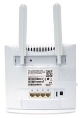 VAHVA 4G LTE -reititin 300/ Wi-Fi-standardi 802.11 b/g/n/ 300 Mbit/s/ 2,4 GHz/ 4x LAN (1x WAN)/ USB/ SIM-paikka/ bílý hinta ja tiedot | Reitittimet ja modeemit | hobbyhall.fi