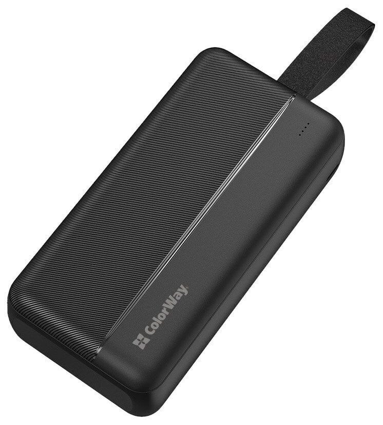 COLORWAY powerbanka/ 30 000mAh/ 2x USB QC3.0/ USB-C Virtalähde 22,5W/ Micro-USB/ Tšekki hinta ja tiedot | Adapterit | hobbyhall.fi