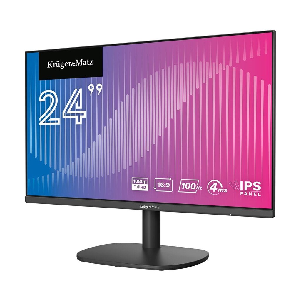 Monitori - Kruger&Matz 24 100hz hinta ja tiedot | Näytöt | hobbyhall.fi