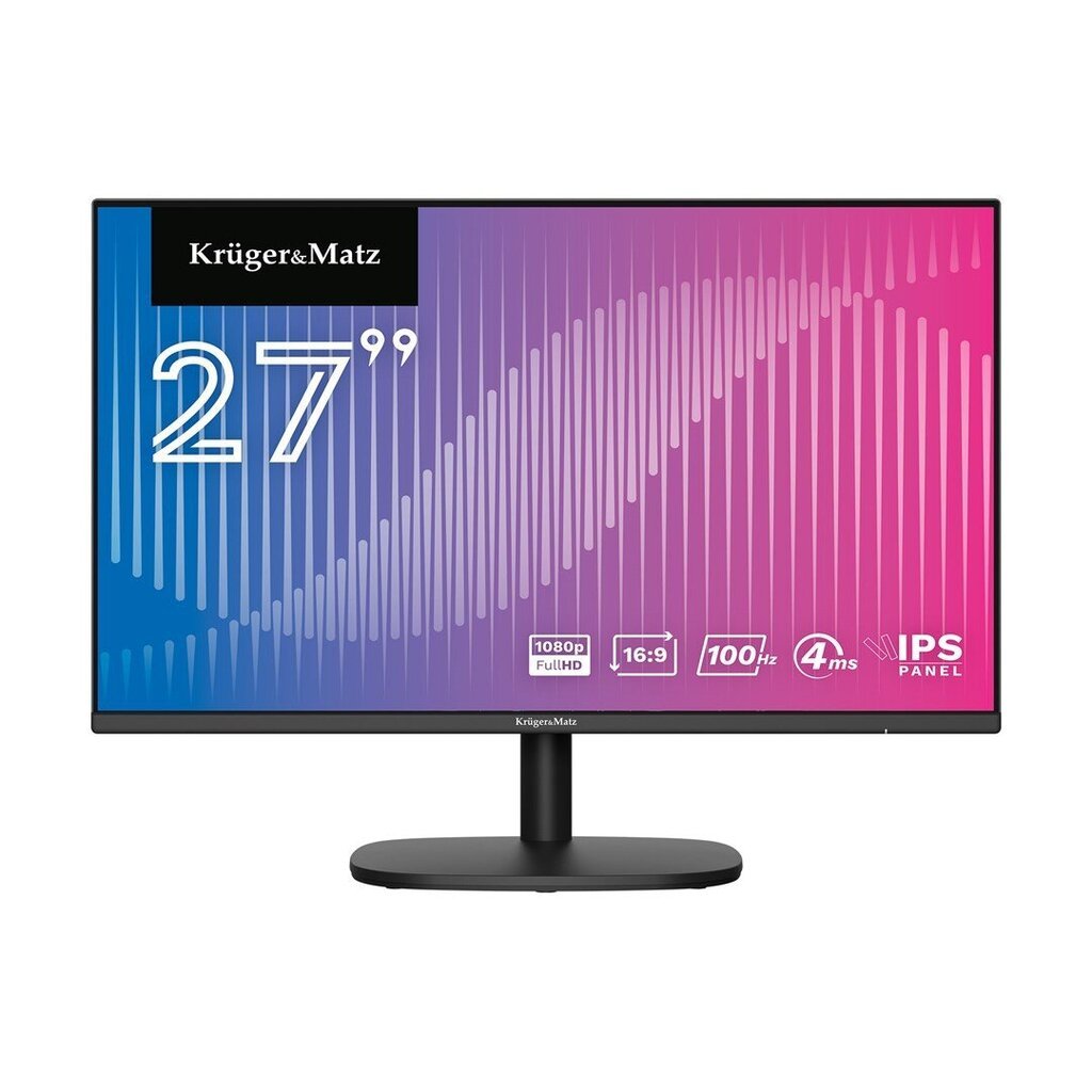 Näyttö Kruger&Matz 27 100hz hinta ja tiedot | Näytöt | hobbyhall.fi