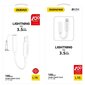 Äänisovitin iPhone-kuulokkeille Lightning-kuulokkeista 3,5 mm:n miniliittimeen, valkoinen hinta ja tiedot | Adapterit | hobbyhall.fi