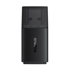 Ulkoinen verkkosovitin, Baseus BS-OH1701, USB WiFi 2.4GHz., 5GHz., 650 Mbps., musta hinta ja tiedot | Reitittimet ja modeemit | hobbyhall.fi