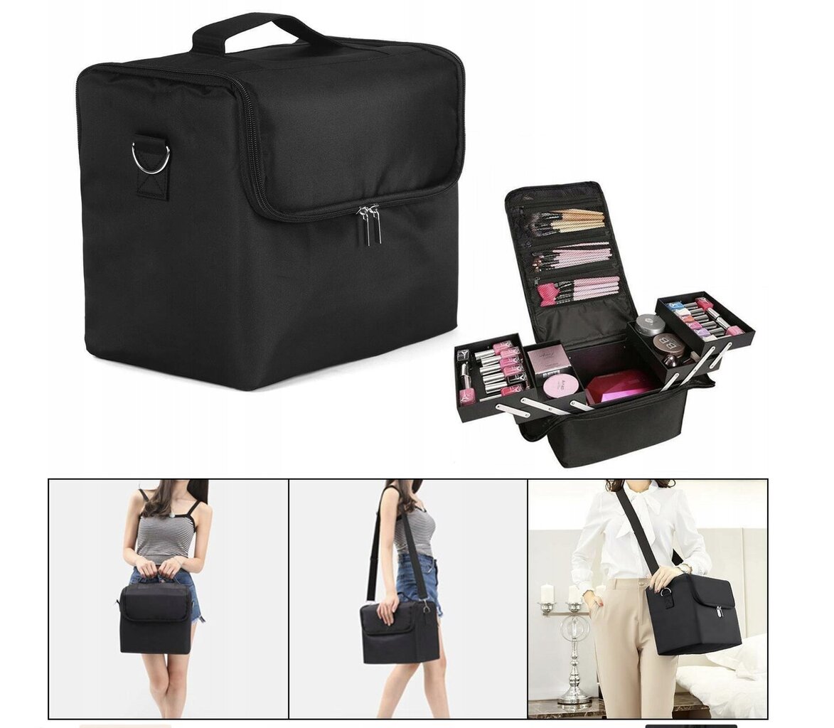 Meikkitarvikkeiden pussi BeautyBag, 25 x 28 x 20, 1 kpl hinta ja tiedot | Kosmetiikkalaukut ja peilit | hobbyhall.fi