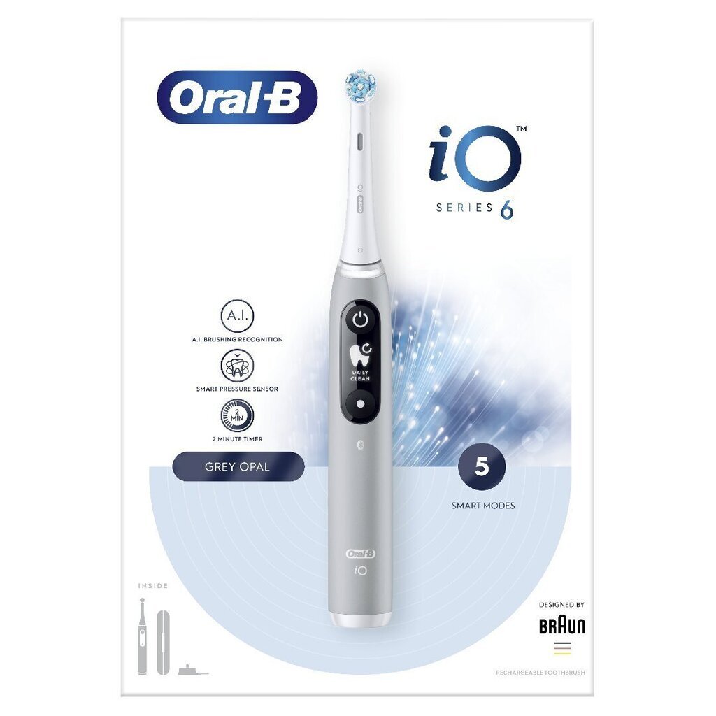 Oral-B iO6 iOM6.1A6.1K sähköhammasharja hinta ja tiedot | Sähköhammasharjat | hobbyhall.fi