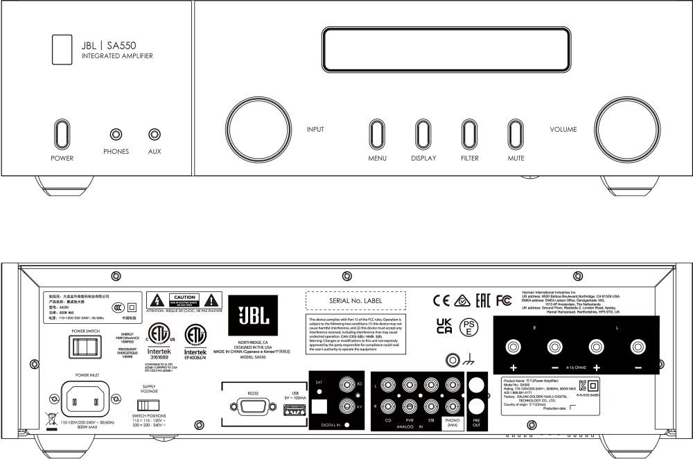 JBL SA550 Classic stereovahvistin + JBL TT350 levysoitin - korkealaatuinen stereojärjestelmä hinta ja tiedot | Vinyylilevysoittimet ja gramofonit | hobbyhall.fi