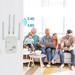 WIFI REPEATER SIGNAALIN VAHVISTAJA 300mb/s jopa 4 antennia ACCES POINT ROUTER hinta ja tiedot | Reitittimet ja modeemit | hobbyhall.fi