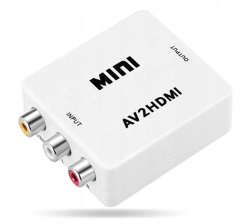 RCA CINCH HDMI AV-signaalin muunnin sovitin hinta ja tiedot | Adapterit | hobbyhall.fi