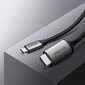 HDMI-sovitinkaapeli, Ugreen MM1421, USB-C 4K 60Hz., 1,5 m, musta harmaa hinta ja tiedot | Adapterit | hobbyhall.fi