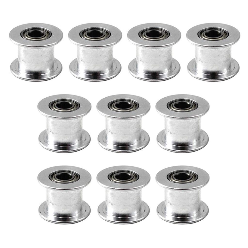 GT2 Idler Pulley 20 -hampaiden ajoittaminen Panher 3 mm boille -taipuma ROLLE KOPSille 6 mm 3D -tulostimen aikajana Rolle -pakkaus 10: llä hinta ja tiedot | Tulostustarvikkeet | hobbyhall.fi