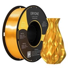 ERYONE ULTRA-SEIDE PLA-Filamentti 3D-tulostimelle, 1,75 mm, toleranssi: ± 0,03 mm, 1 kg (2,2 kiloa)/kela, kultainen hinta ja tiedot | Tulostustarvikkeet | hobbyhall.fi