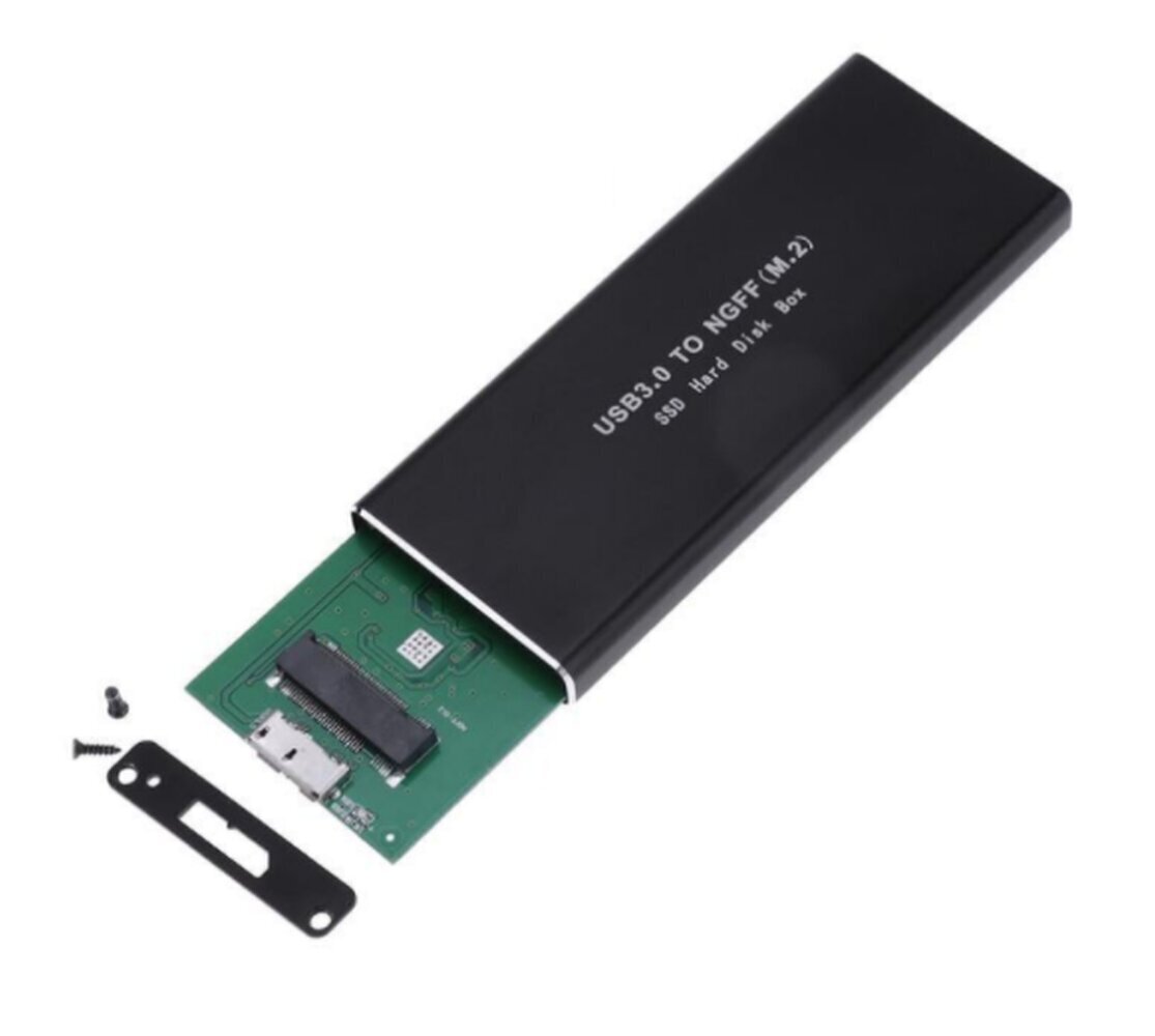 SSD ENCLOSURE m2 USB 3.0 NGFF SATA Pocket m.2 hinta ja tiedot | Ulkoisten kovalevyjen kotelot | hobbyhall.fi