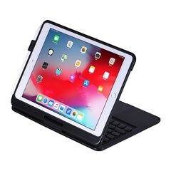 Kääntökansi ja Bluetooth näppäimistö Ykcloud Q7 för iPad 10.2(2021/2020/2019)/iPad Air 10.5/iPad Pro10.5 hinta ja tiedot | Tablettien kotelot ja muut tarvikkeet | hobbyhall.fi