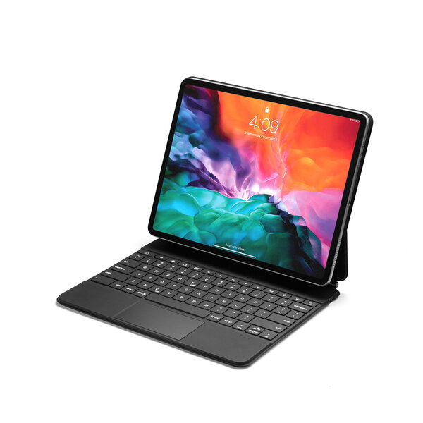 Kääntökansi ja Bluetooth näppäimistö Ykcloud P129Pro för iPad Pro12.9(2021/2020/2018)