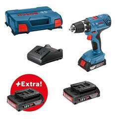 Akkuporakone Bosch Professional GSR, 18 V, akulla ja laturilla hinta ja tiedot | Akkuporakoneet ja ruuvinvääntimet | hobbyhall.fi