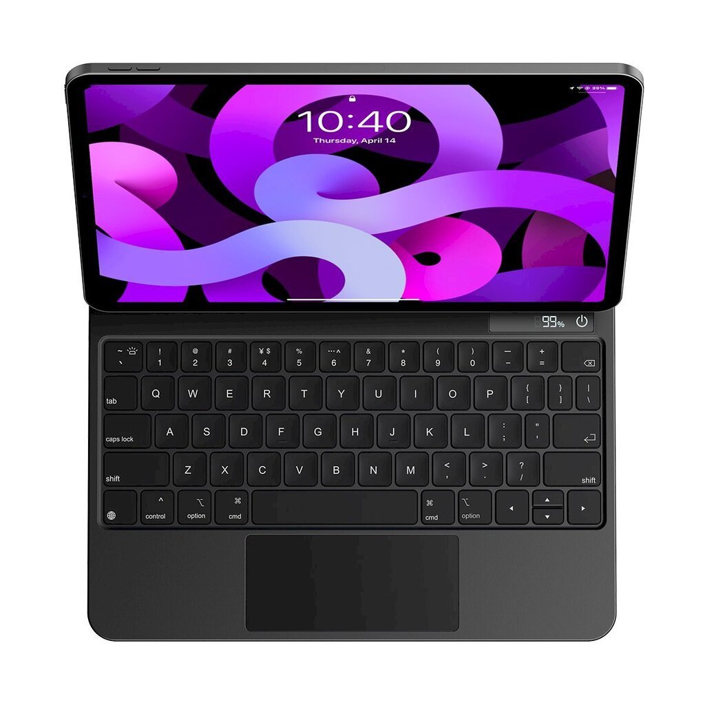 Näppäimistö, 3in1, Baseus, magneettikotelolla ja jalustalla, iPad Pro 11, 4-5,10, harmaa hinta ja tiedot | Tablettien kotelot ja muut tarvikkeet | hobbyhall.fi