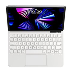 Näppäimistö, 3in1, Baseus, magneettikotelolla ja jalustalla, iPad 10, 10,9', valkoinen hinta ja tiedot | Tablettien kotelot ja muut tarvikkeet | hobbyhall.fi