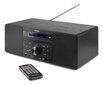 Audizio Prato musiikkijärjestelmä CD/DAB+/FM/USB/BT musta hinta ja tiedot | Stereojärjestelmät | hobbyhall.fi