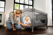 Matkasänky Hauck Travel bed-Playpen Sleep N Play Go Plus, harmaa hinta ja tiedot | Matkasängyt | hobbyhall.fi