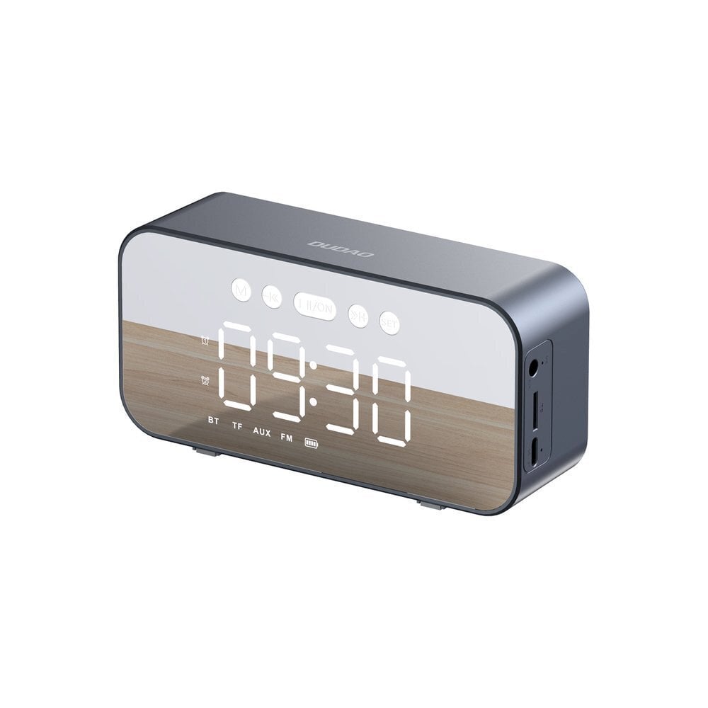 Herätyskelloradio, FM-kaiutin, 6in1, Dudao Y171, Bluetooth, AUX, TF, SD-kortinlukija, hopea hinta ja tiedot | Kaiuttimet | hobbyhall.fi