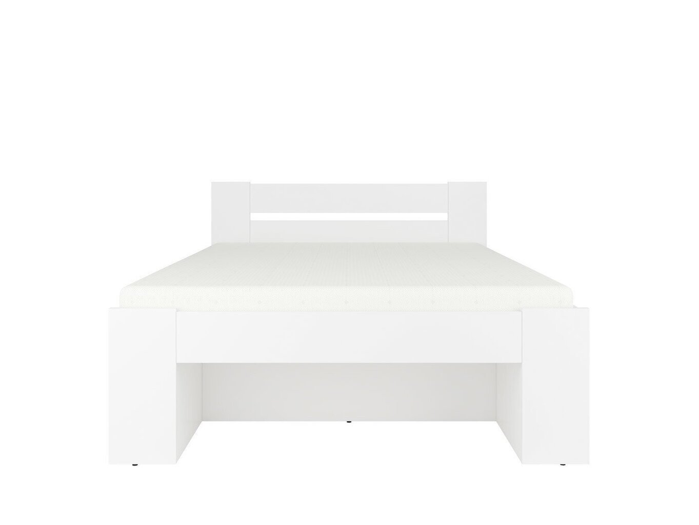 Sänky BRW Nepo Plus LOZ3S, 140x200 cm, valkoinen hinta ja tiedot | Sängyt | hobbyhall.fi