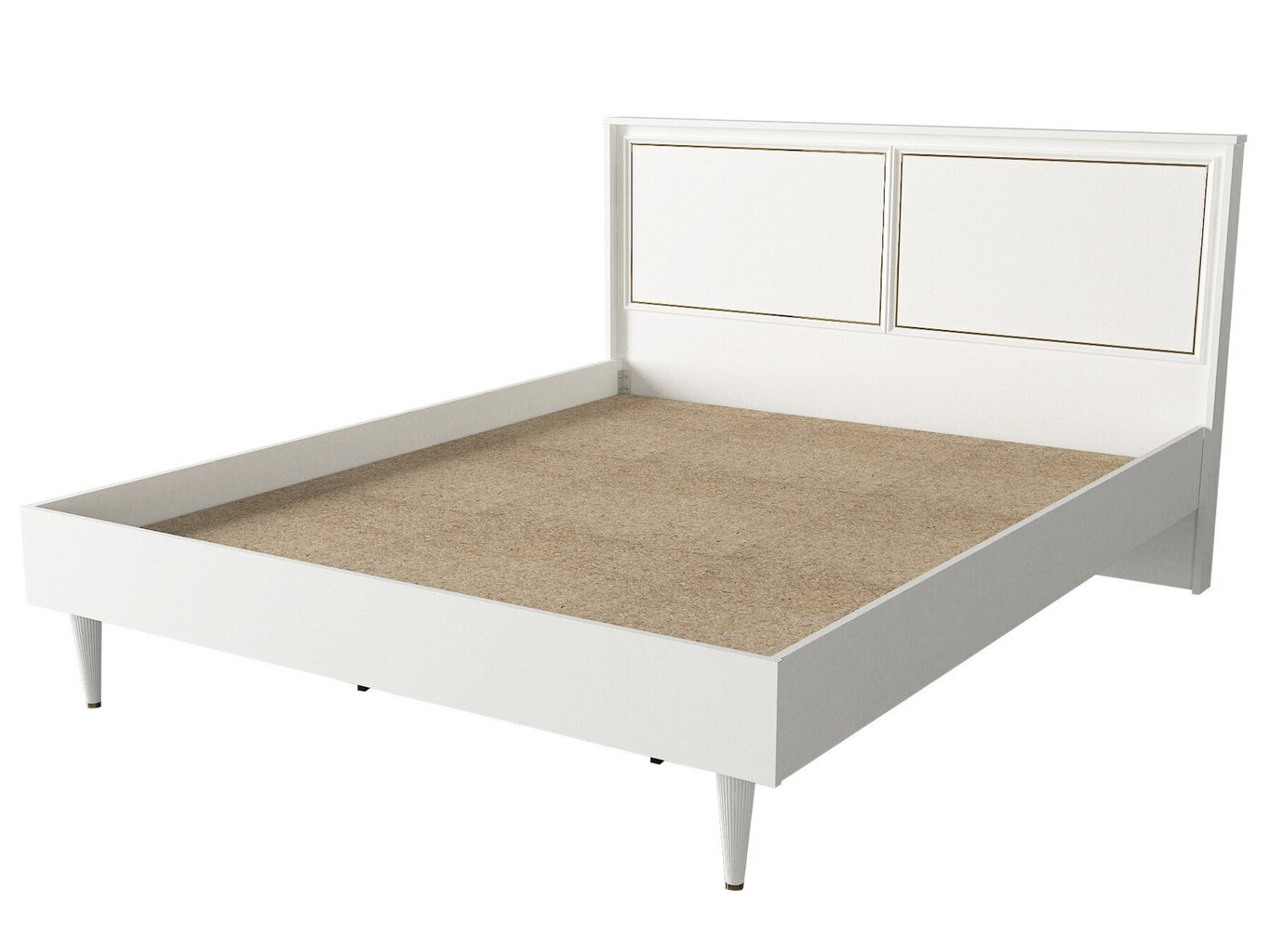 Sänky Kalune Design Ravenna, 169,4x207,8 cm, valkoinen hinta ja tiedot | Sängyt | hobbyhall.fi