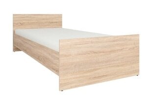 BRW Nepo Plus sänky LOZ/90, 90x200 cm, ruskea hinta ja tiedot | Sängyt | hobbyhall.fi