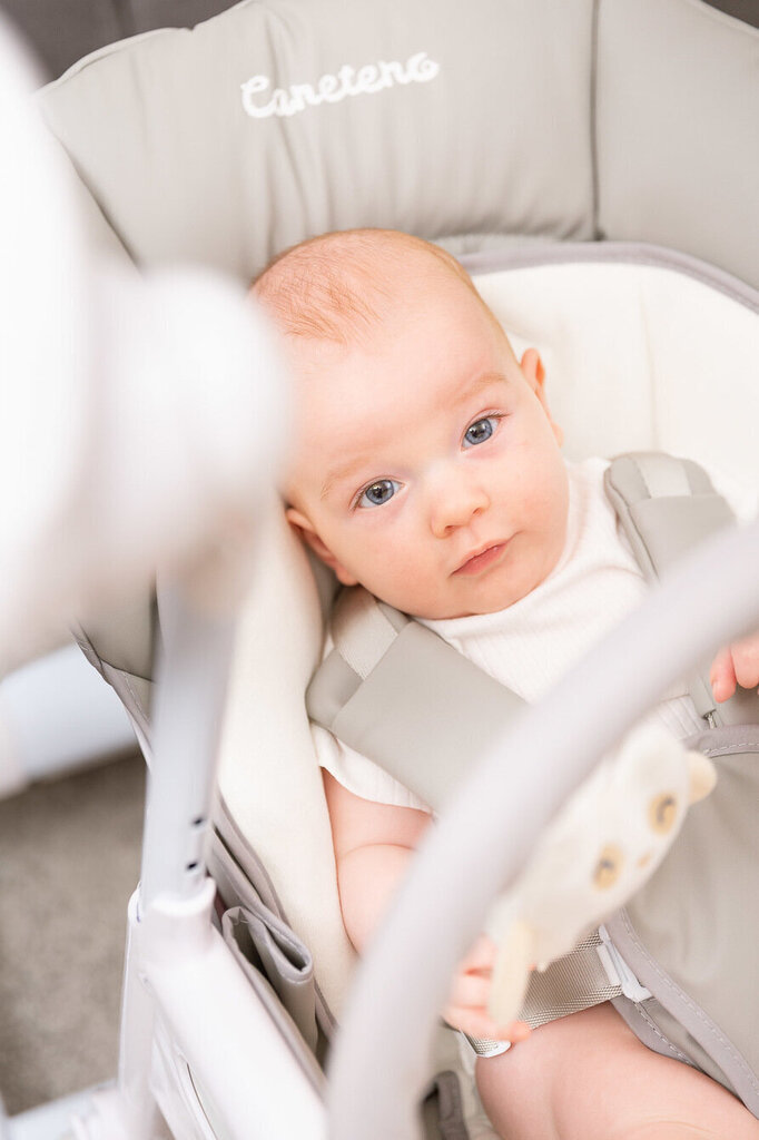 Ruokailutuolikeinu Caretero Indigo, sininen hinta ja tiedot | Syöttötuolit | hobbyhall.fi