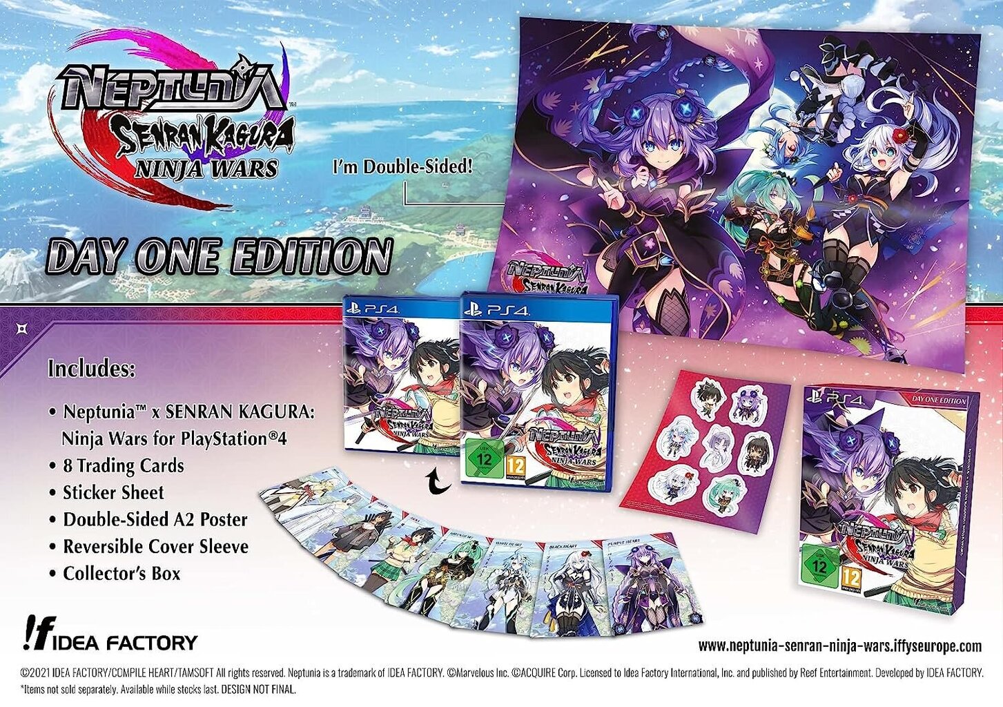 Neptunia x Senran Kagura: Ninja Wars - Ensimmäinen päivä PlayStation 4 hinta ja tiedot | Tietokone- ja konsolipelit | hobbyhall.fi