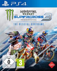 Monster Energy Supercross - Virallinen videopeli 3 (PlayStation 4) hinta ja tiedot | Tietokone- ja konsolipelit | hobbyhall.fi