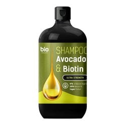 Luontainen Bio Avokado- ja Biotiinil shampoo, 946ml - Ravitseva ja vahvistava sampookokonaisuus hinta ja tiedot | Bio Naturell Hajuvedet ja kosmetiikka | hobbyhall.fi