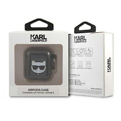 Karl Lagerfeld KLA2UCHGK AirPods Grey hinta ja tiedot | Kuulokkeiden tarvikkeet | hobbyhall.fi