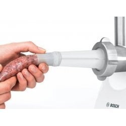 Bosch Meat mincer MFW3520W White, 500 W, Number of speeds 5, Throughput (kg hinta ja tiedot | Lihamyllyt | hobbyhall.fi