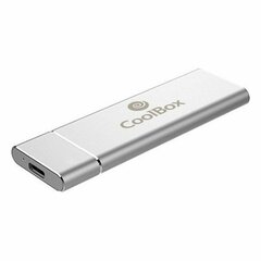 Kiintolevykotelo CoolBox COO-MCM-NVME SSD NVMe Silver hinta ja tiedot | Ulkoisten kovalevyjen kotelot | hobbyhall.fi