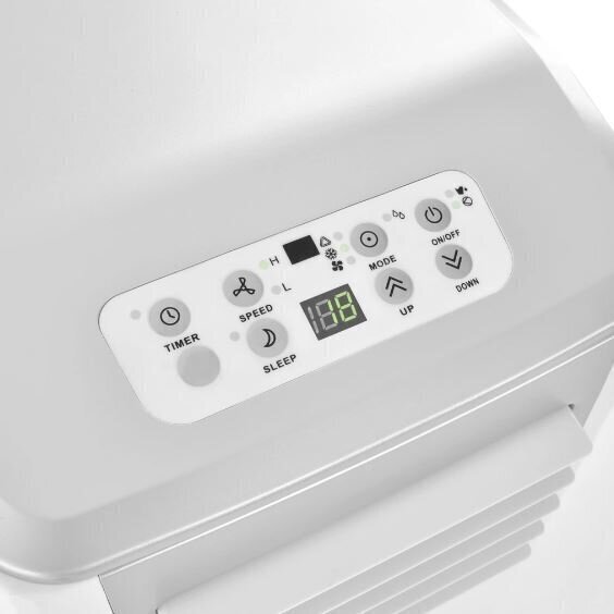 Siirrettävä ilmastointilaite Hecht 3909 kolmella toiminnolla 9000BTU, valkoinen hinta ja tiedot | Ilmastointilaitteet | hobbyhall.fi