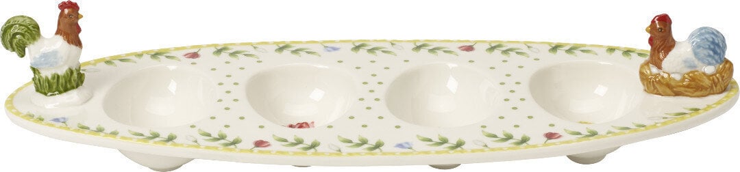 Villeroy & Boch Spring Awakening munalautanen kukko & kana, 31 x 12cm hinta ja tiedot | Lasit, mukit ja kannut | hobbyhall.fi