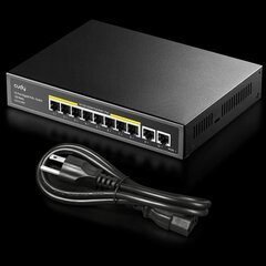 Cudy GS1010PE 8 Port Gigabit PoE Switch 120W hinta ja tiedot | Verkkokytkimet | hobbyhall.fi