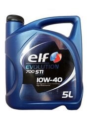 ELF EVOLUTION 700 STI 10W-40 moottoriöljy 5l hinta ja tiedot | Moottoriöljyt | hobbyhall.fi
