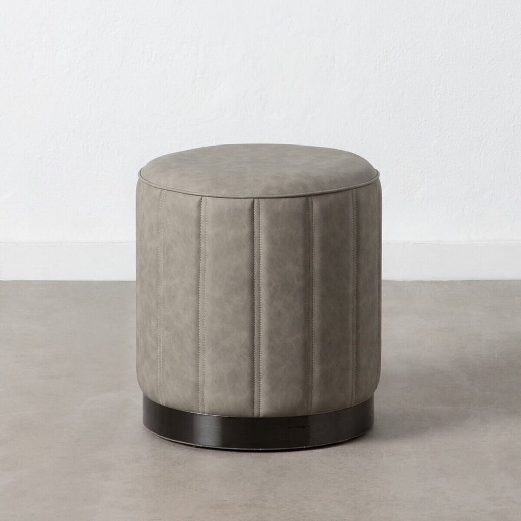 Pouf 38x38x42cm, harmaa hinta ja tiedot | Säkkituolit, rahit ja penkit | hobbyhall.fi