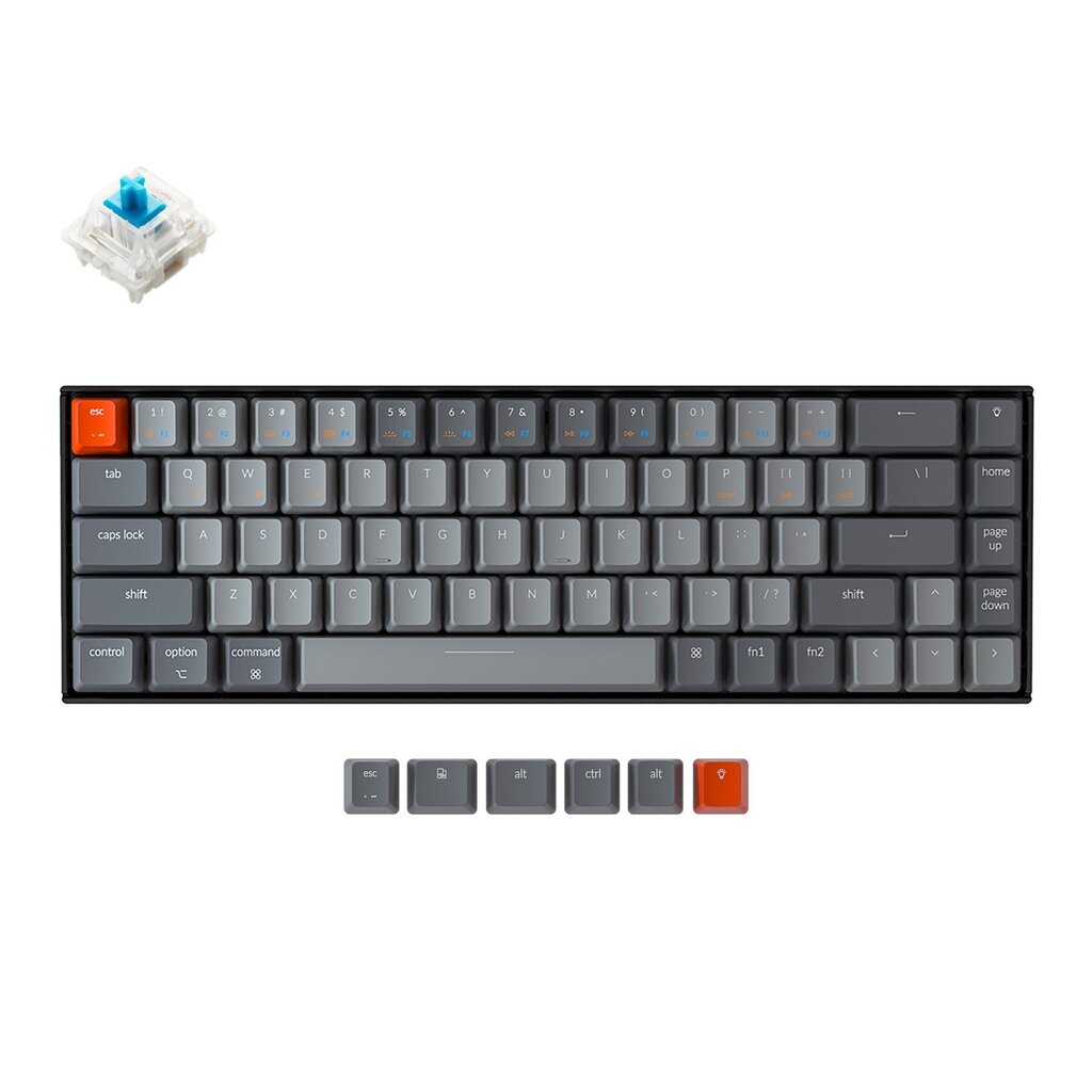 Keychron K6 hinta ja tiedot | Näppäimistöt | hobbyhall.fi