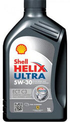 Moottoriöljy Shell Helix Ultra ECT C3 5W-30, 1l hinta ja tiedot | Moottoriöljyt | hobbyhall.fi