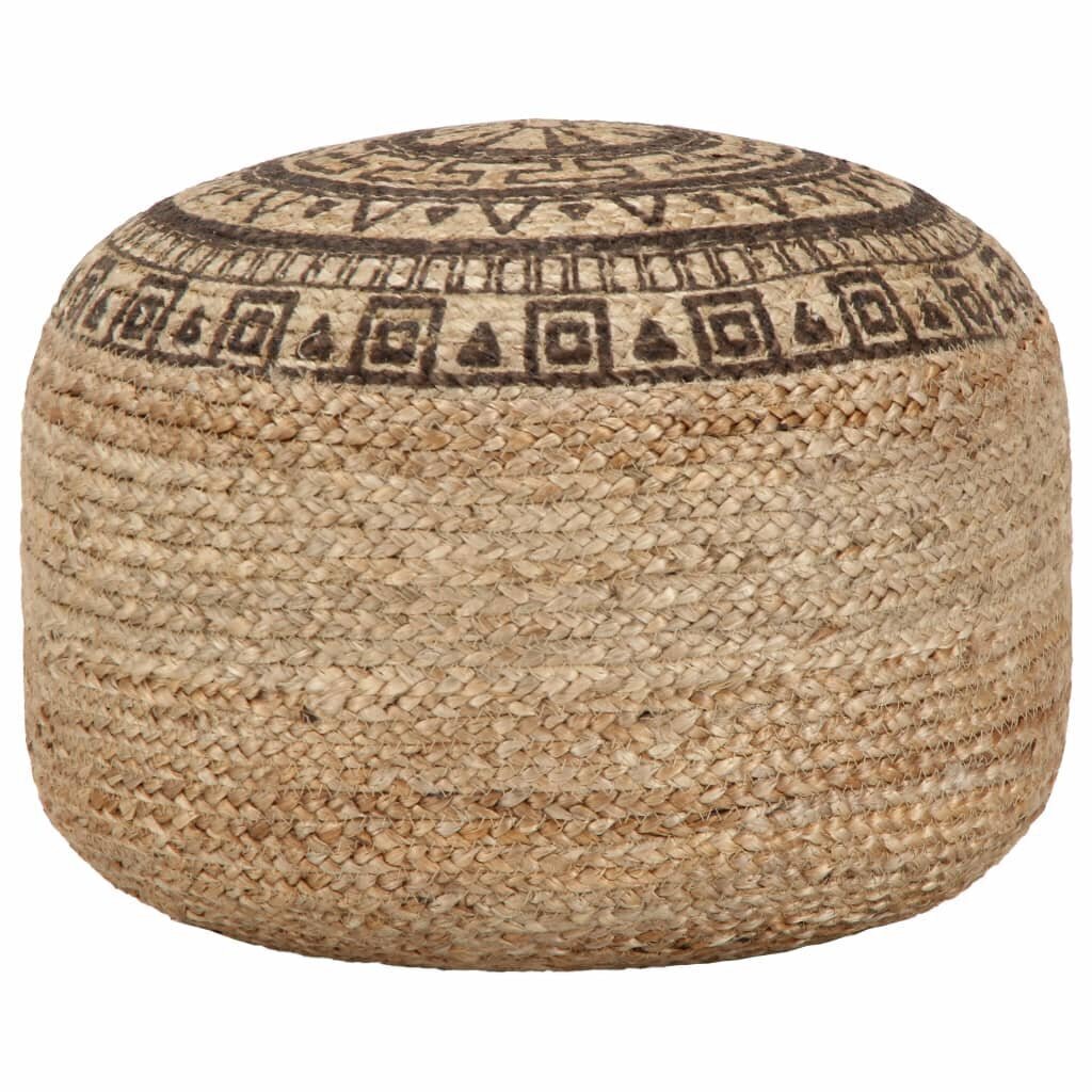 Pouf, 45x30 cm, ruskea hinta ja tiedot | Säkkituolit, rahit ja penkit | hobbyhall.fi