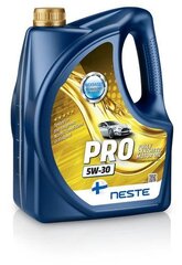 Neste Pro 5W-30 4L + 1L setti hinta ja tiedot | Moottoriöljyt | hobbyhall.fi