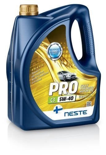 Neste Pro C3 5W-40, 4L + 1L setti hinta ja tiedot | Moottoriöljyt | hobbyhall.fi