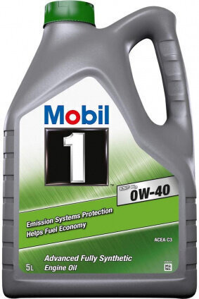 Synteettinen moottoriöljy Mobil 1 ESP 0W / 40, 1L hinta ja tiedot | Moottoriöljyt | hobbyhall.fi