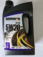 Germaoil 5W20 -moottoriöljy, täyssynteettinen, 5 l hinta ja tiedot | Germaoil Autotuotteet | hobbyhall.fi