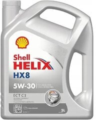Shell Hellix HX8 ECT C3 5W-30 moottoriöljy, 5L hinta ja tiedot | Moottoriöljyt | hobbyhall.fi