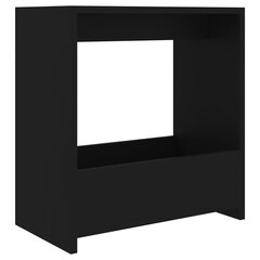 Sivupöytä musta 50x26x50 cm lastulevy hinta ja tiedot | Sohvapöydät | hobbyhall.fi